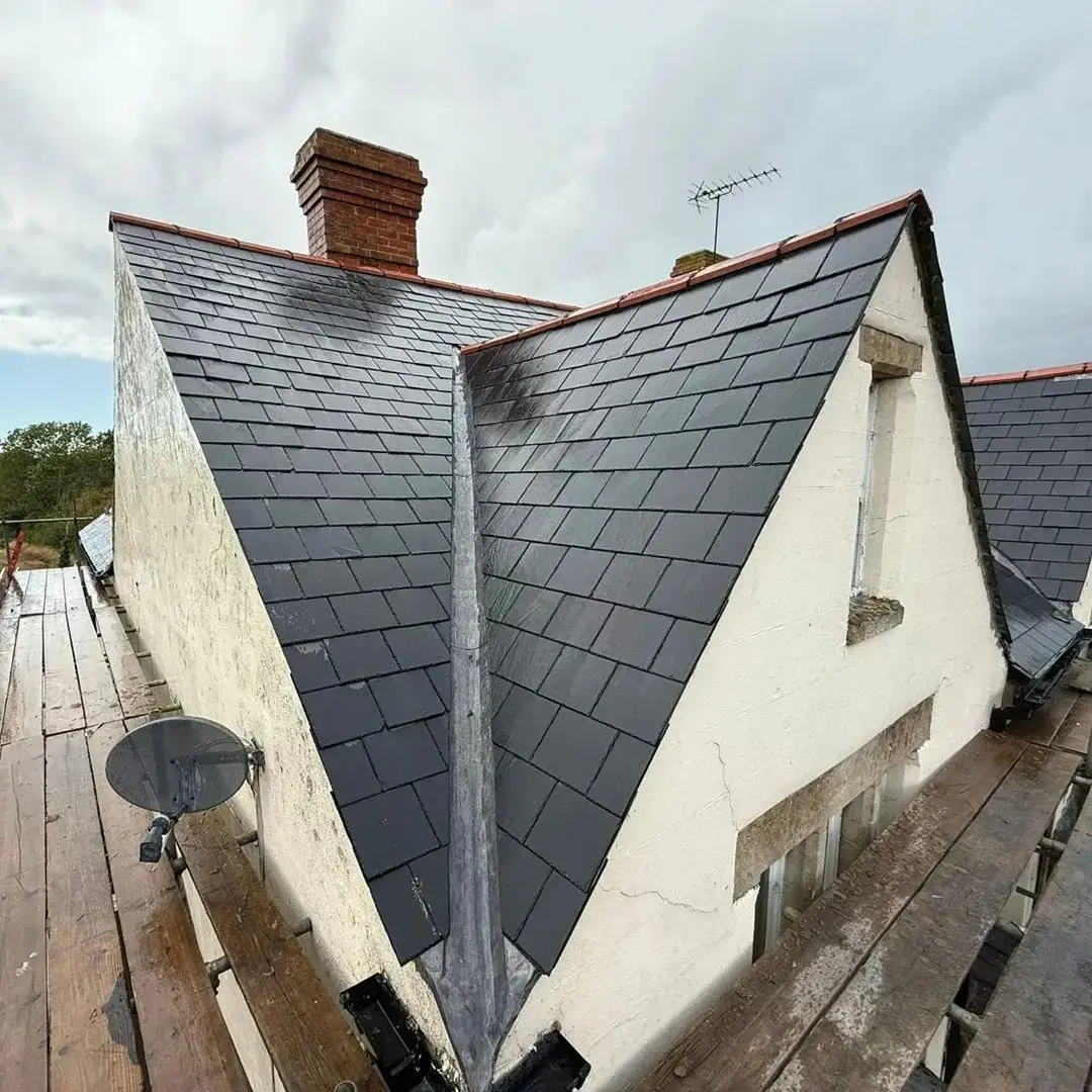 A roof completed by A-List Roofing near Windsor