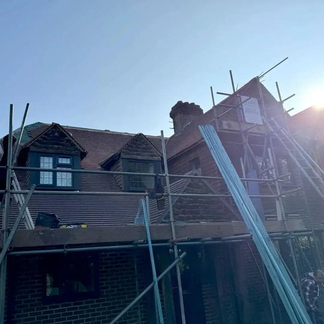 Emergency Roofing carried out by A-List Roofing & Refurbishments