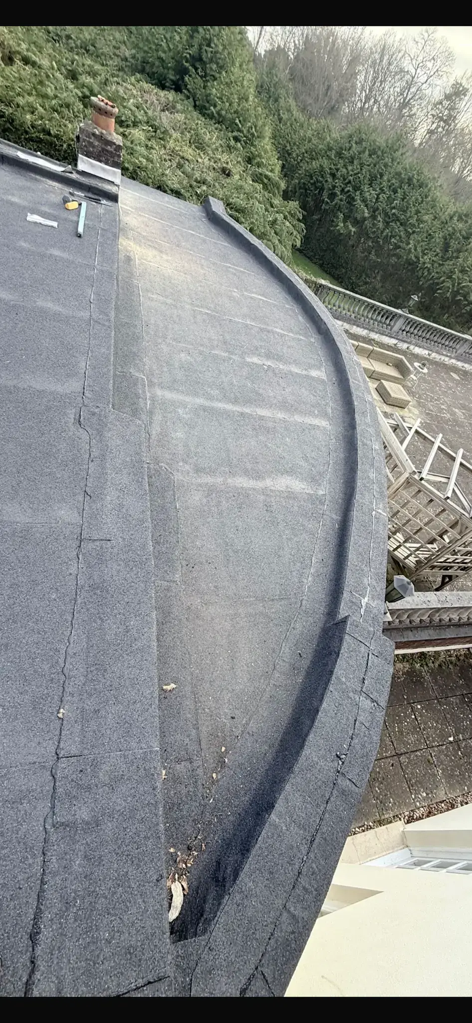 A roof completed by A-List Roofing near Weybridge
