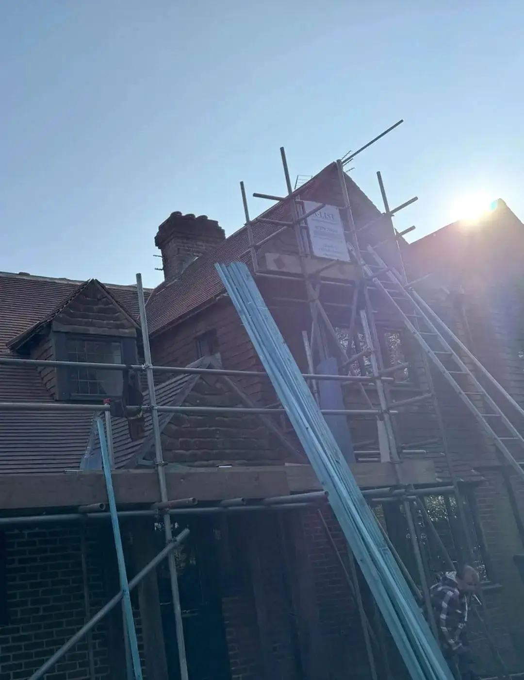 Moss Removal by A-List Roofing & Refurbishments in Surrey