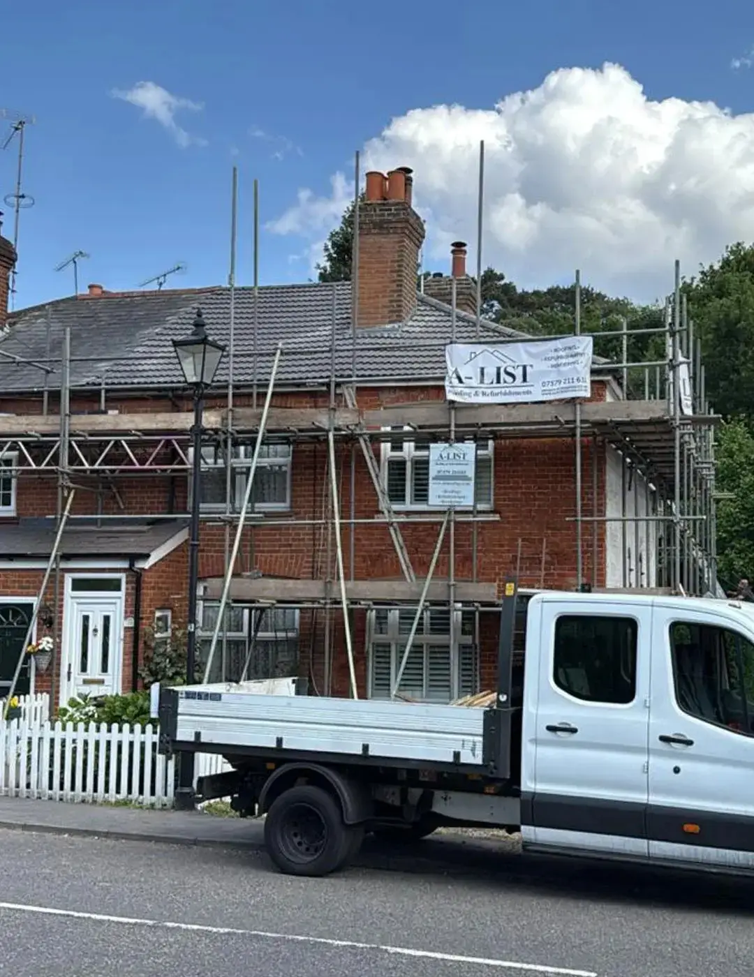 A roof completed by A-List Roofing near Camberley