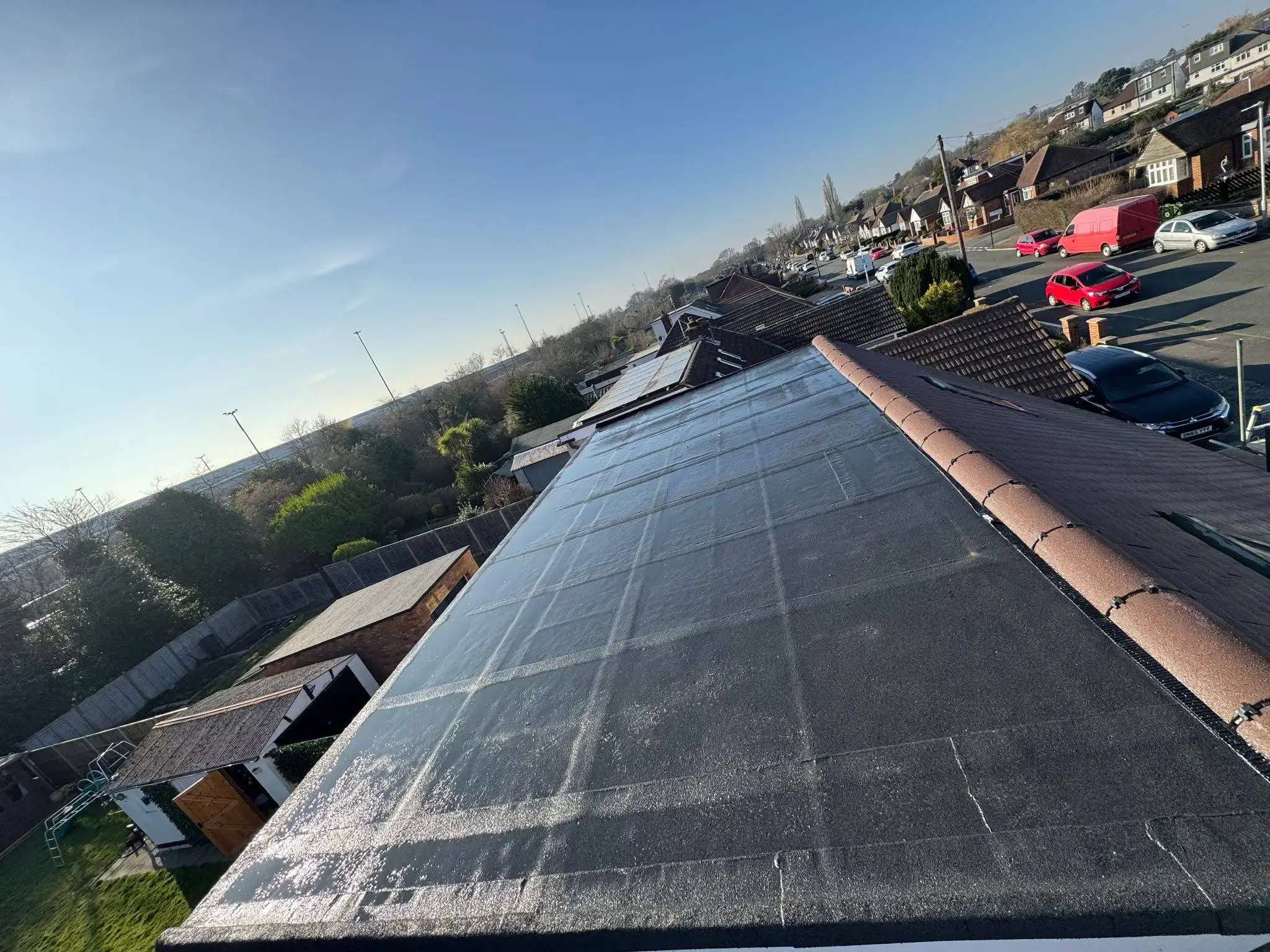 A roof completed by A-List Roofing near Lightwater