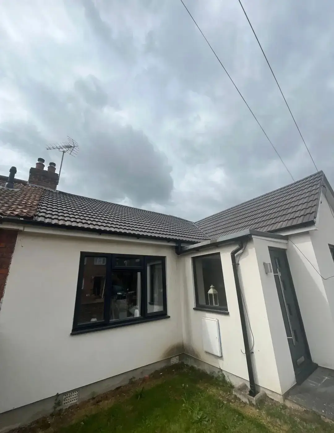 Bungalow re-roof with new roofline by A-List Roofing